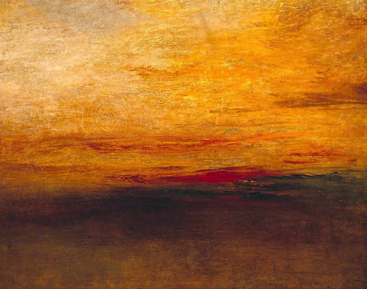 Turner, Joseph Mallord William, 1775-1851; Sunset